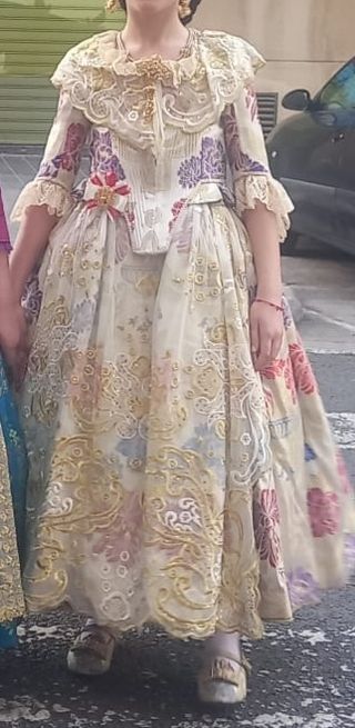 Vestido fallera niña 
