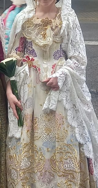 Vestido fallera niña 