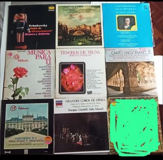 LP varios clásicos orquestas