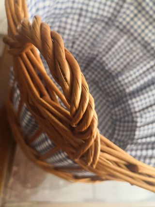 Canasta de mimbre