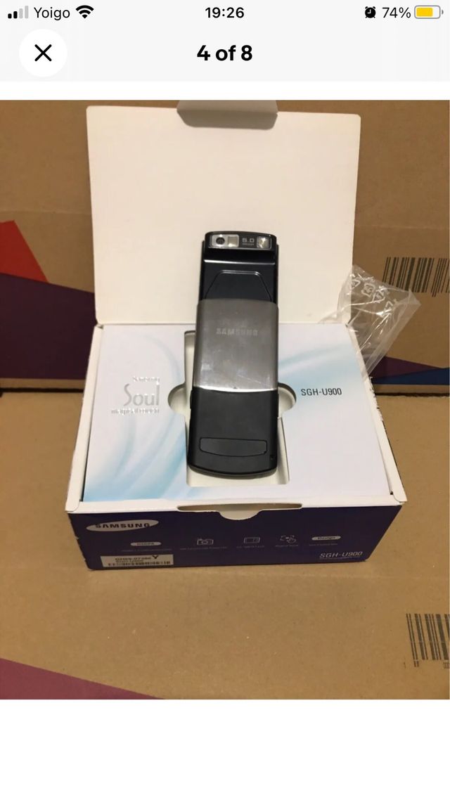 Samsung SGH-U900 nero