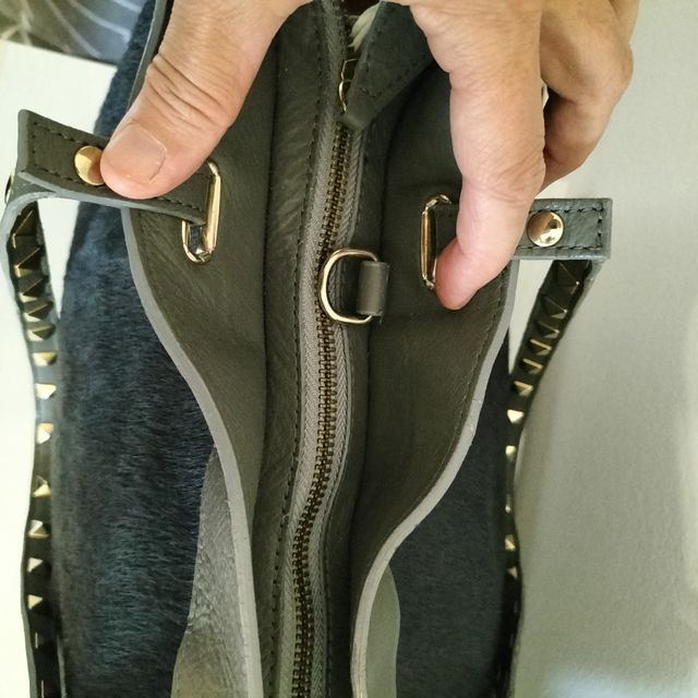 Borsa di pelle di cavallino