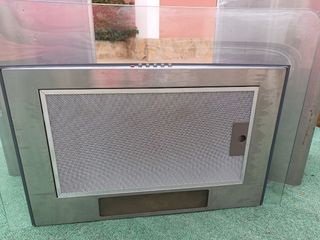 Campana extractora cristal cata