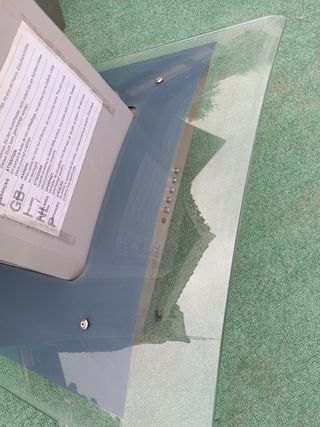 Campana extractora cristal cata