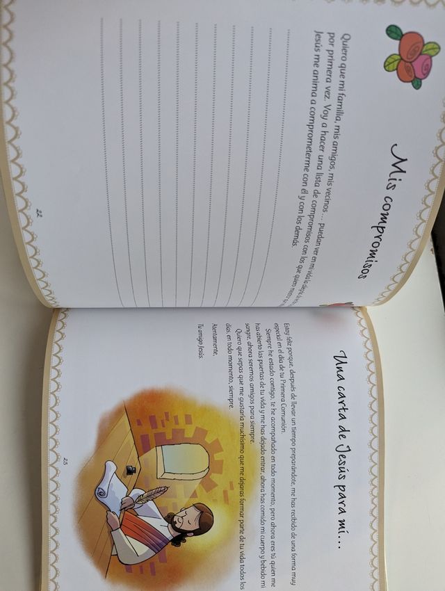 Libro de firmas primera comunión unisex