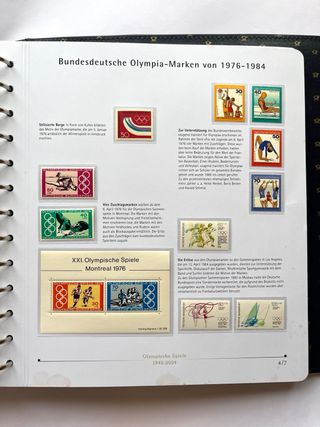 Álbum Alemania Olimpiadas 1948/2004