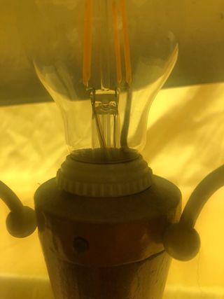 Lampada eseguita a mano pezzo unico