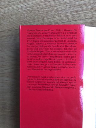 EL MANUAL DE LOS INQUISIDORES - EIMERIC Y PEÑA
