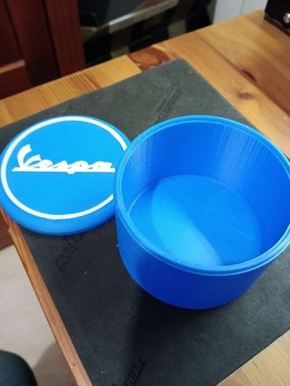CAJA LLAVES LOGO VESPA
