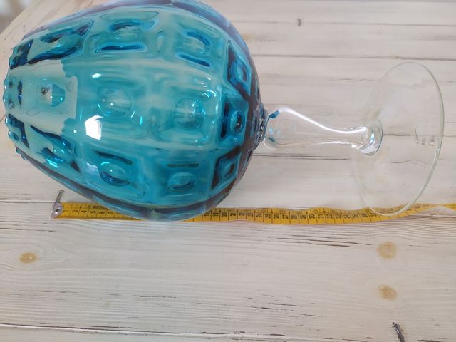 Copa grande de cristal