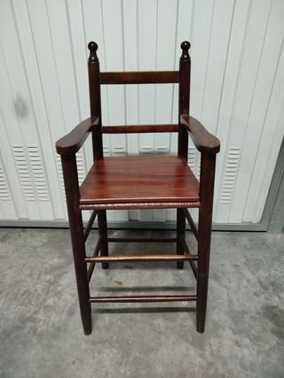 Trona madera para mesa
