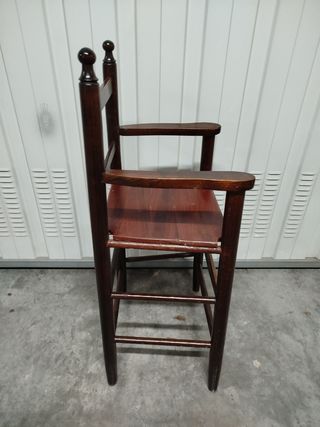 Trona madera para mesa