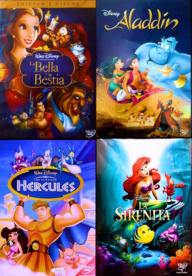 Pack Lote DVD Clásicos Disney
