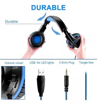 AURICULARES/CASCOS GAMING PARA PC/CONSOLAS/MOVILES