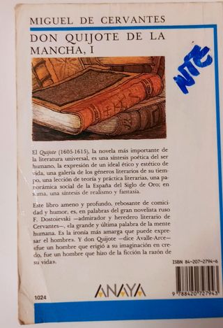 Don Quijote de la Mancha, I