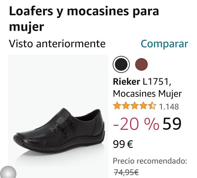 Mocasines mujer