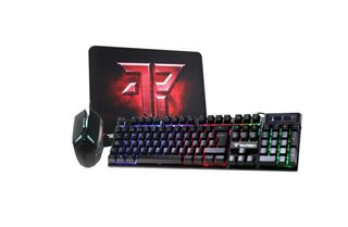 PACK GAMING : TECLADO + RATON + ALFOMBRILLA