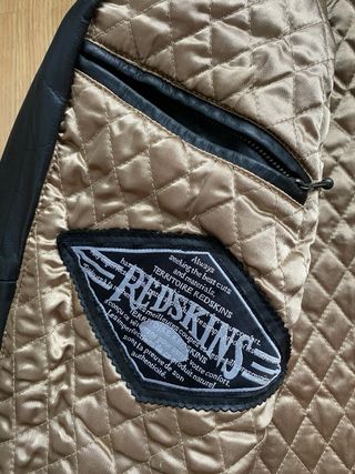 Cazadora de piel Redskins