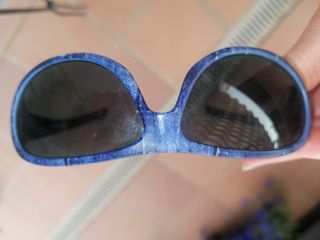 Gafas niño color azul imitación vaquero