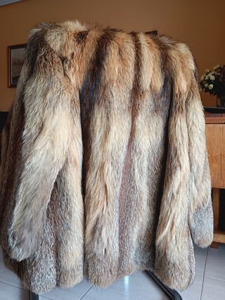 Abrigo de zorro rojo