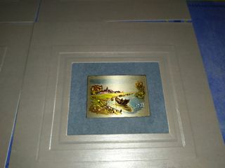 Miniature quadri su lastra argento