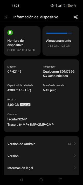 Oppo Find X3 LITE-5G- 4 GB-128 GB