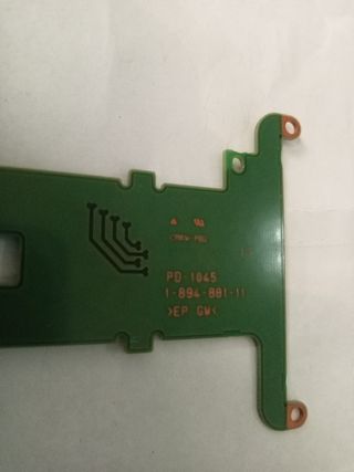 Sony scheda pd-1045 videocamera hxr-nx100 z150 pxw