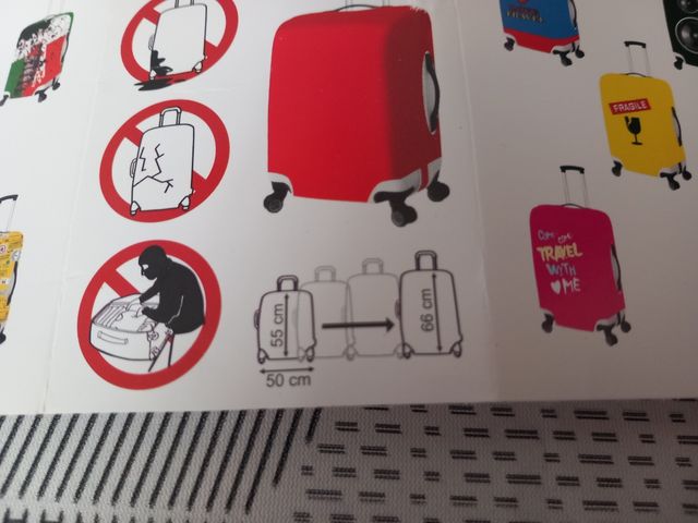 Funda protectora maleta