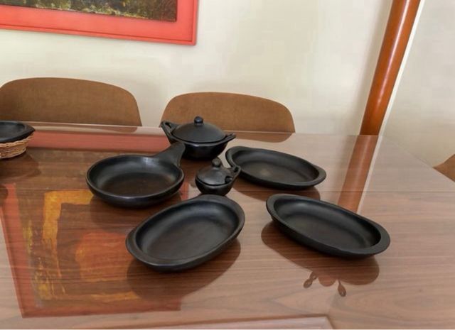 VAJILLA ARTESANAL HECHA A MANO DE COLOMBIA