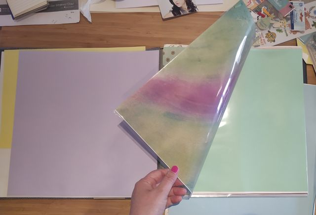 Kit de Scrapbook álbum y papeles NUEVO