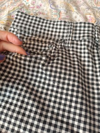 Pantalón cuadros Stradivarius