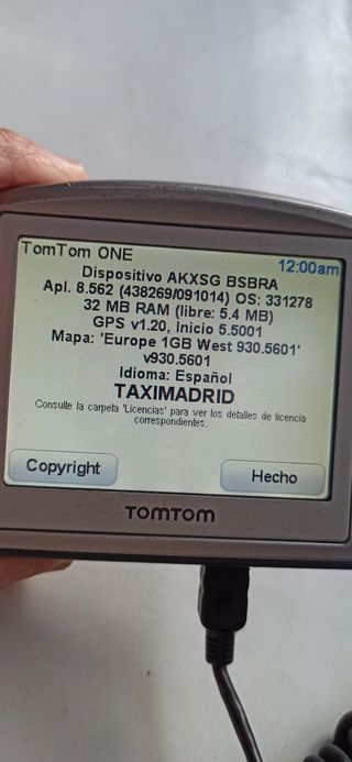 Navegador TomTom One