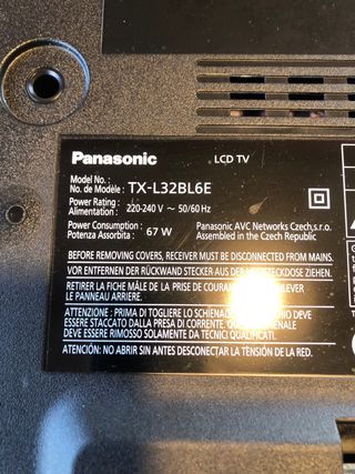 Tv panasonic