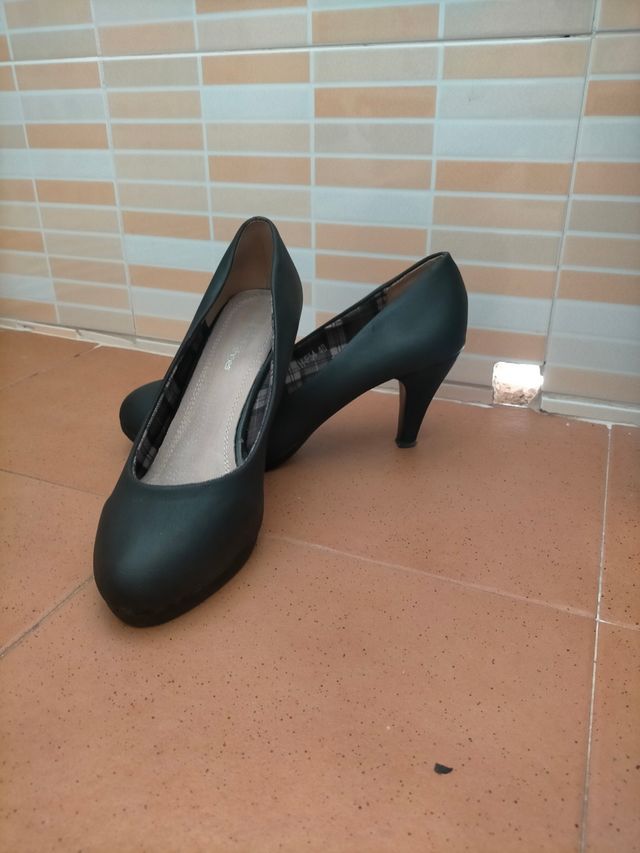 ZAPATOS VESTIR MUJER NEGROS