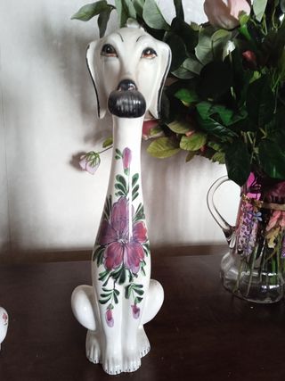 Cane in ceramica vintage