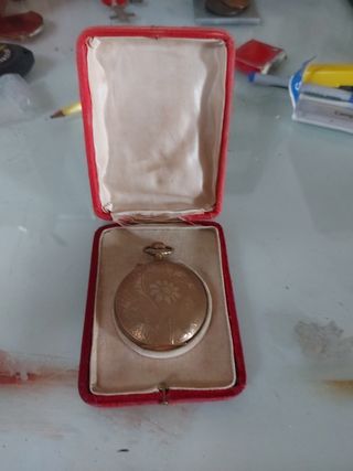 Reloj de bolsillo antiguo.