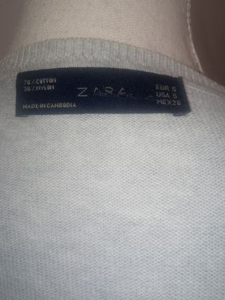 Chaqueta punto gris 