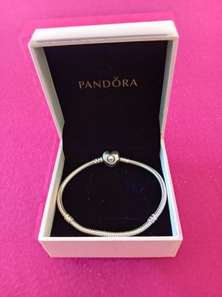 Pulsera Pandora plata de ley 