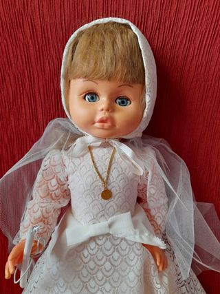 Coleccionismo. Muñeca comunión años 70, Jesmar