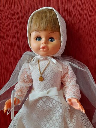 Coleccionismo. Muñeca comunión años 70, Jesmar
