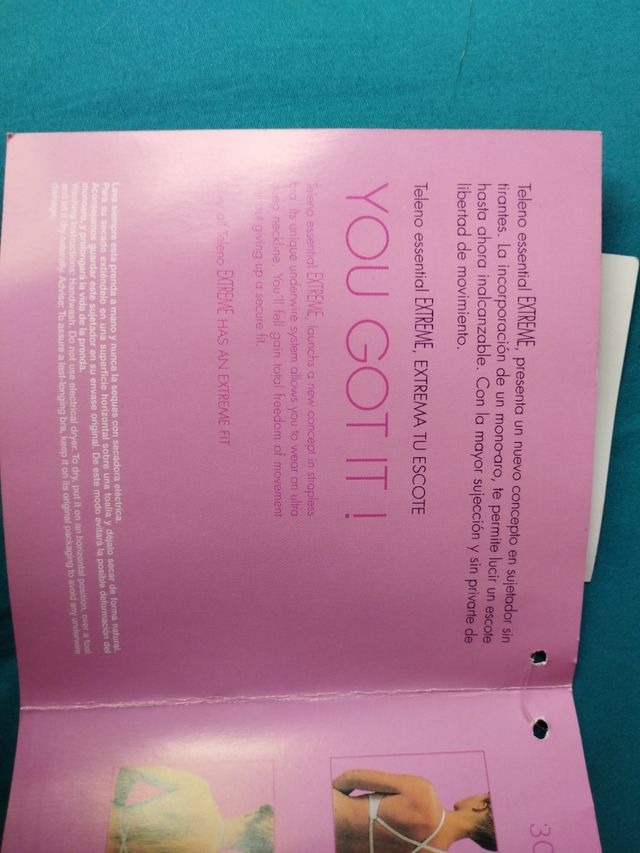 Sujetador multiposicion Teleno