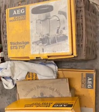 HERRAMIENTAS AEG sin uso