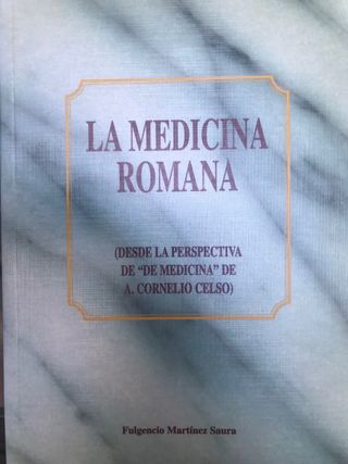 Martinez Saura. La medicina romana