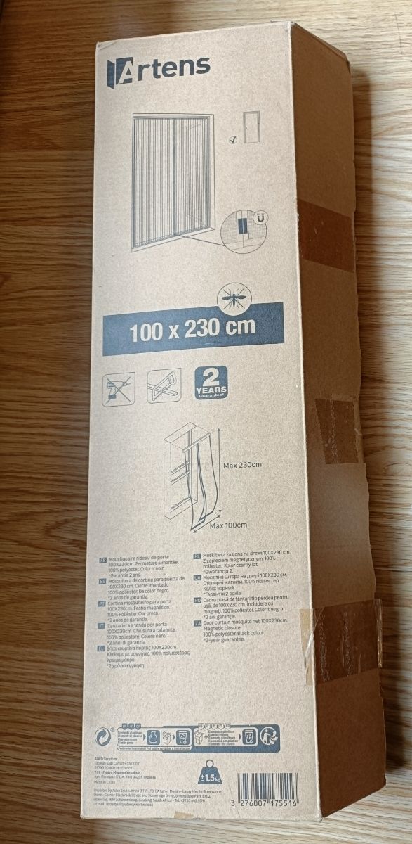 Mosquitera 100x230 cm