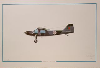 Gravuras de coleção "Aviões de Portugal"