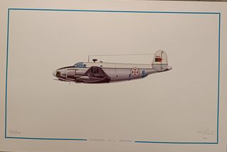 Gravuras de coleção "Aviões de Portugal"