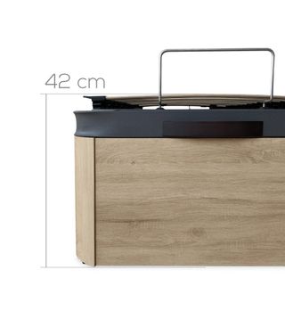 CANAPÉ ABATIBLE CON SOMIER ARTICULADO DOBLE LECHO