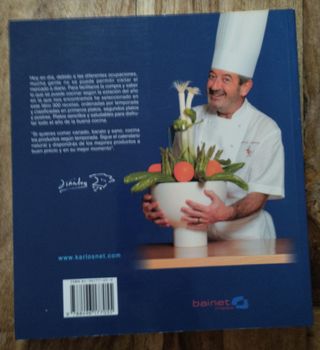 Libro de cocina, Karlos Arguiñano