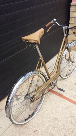 bicicleta bh freno de varillas años 60