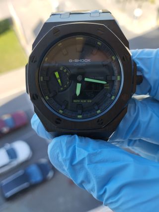 Casio G-shock Royal OAK custom mod ga-2100 Acero I